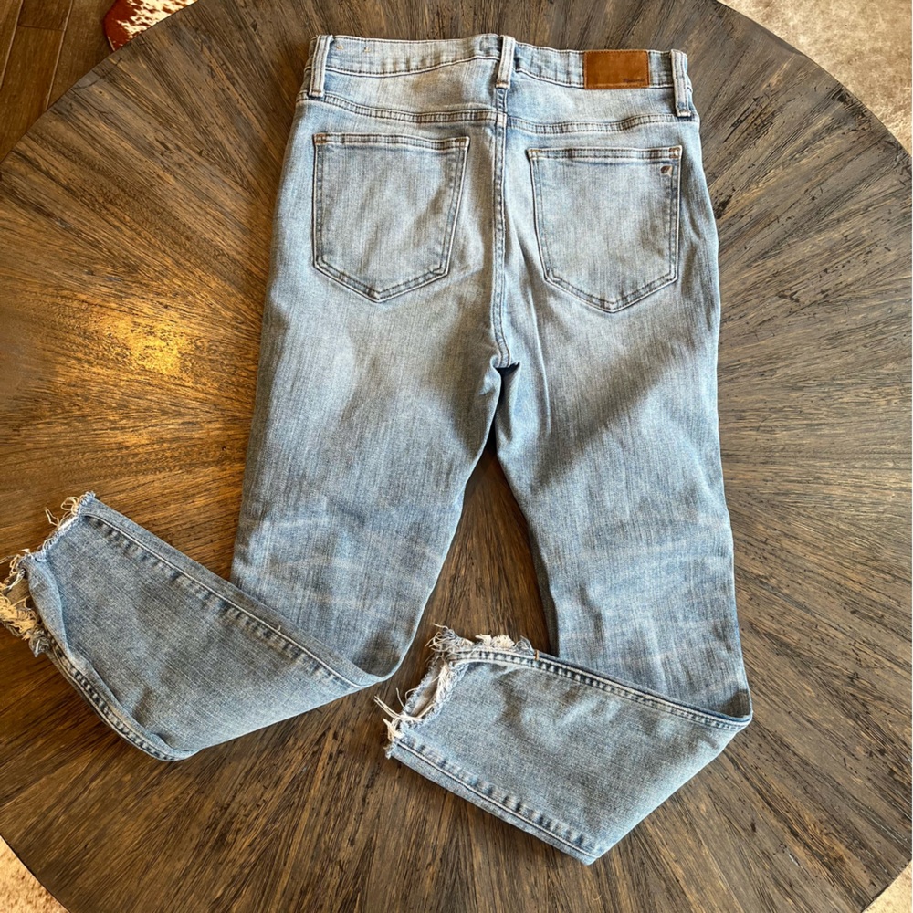 Madewell High-Rise Skinny Crop Jeans - Size 28 - Picture 2 of 14